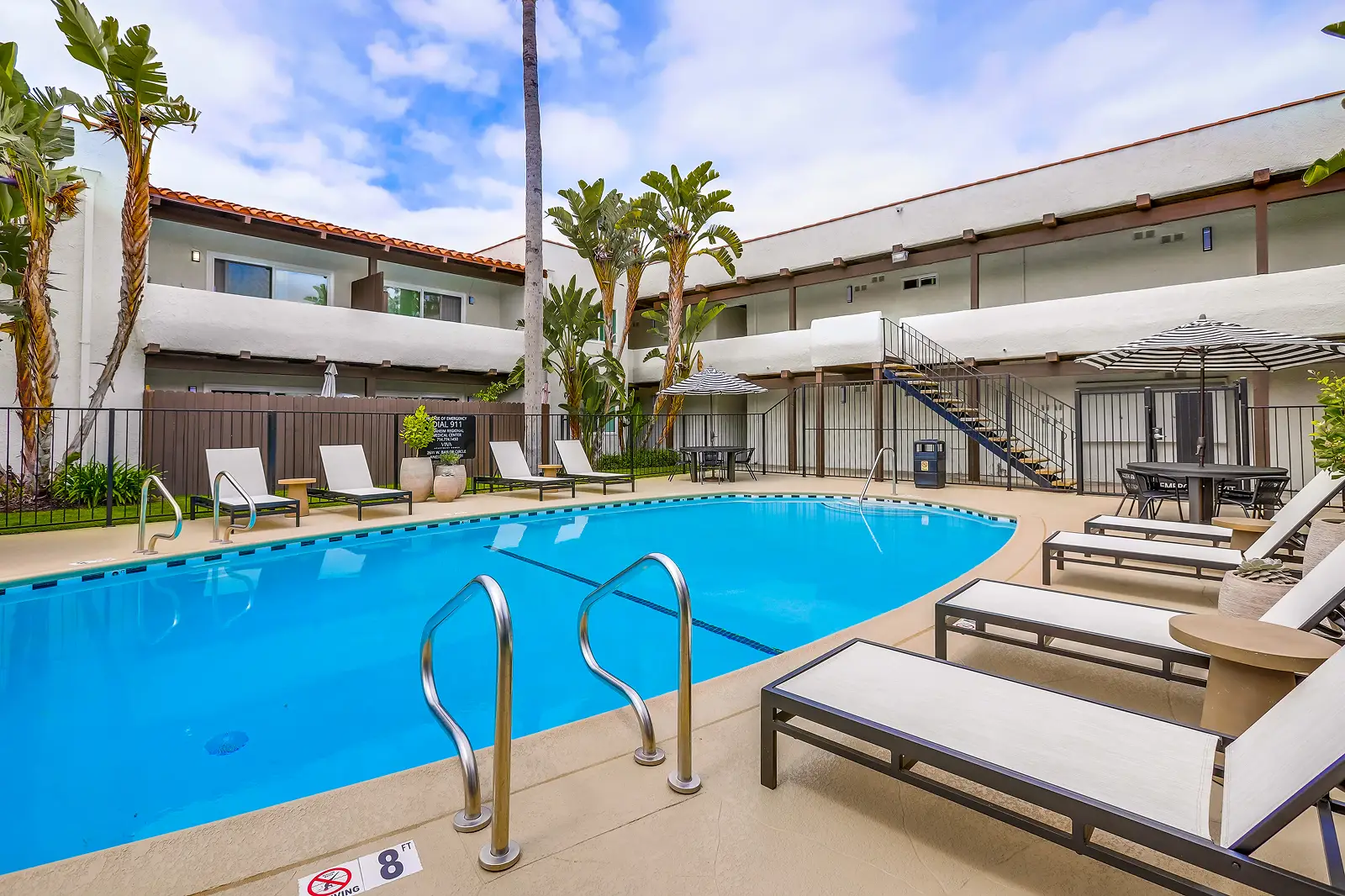Gallery of model units and common areas at VIVA Apartment Homes, Anaheim, CA.