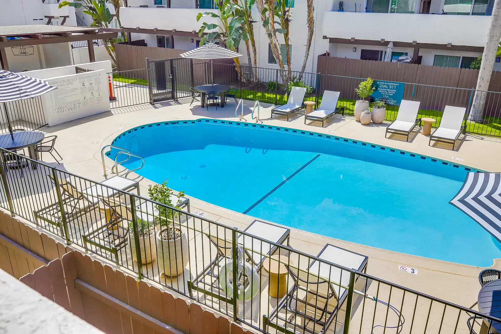 Gallery of model units and common areas at VIVA Apartment Homes, Anaheim, CA.